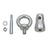Global Truss PL Half Conical to Shouldered Eyebolt (DMS-12-9F) - Alternate View 1