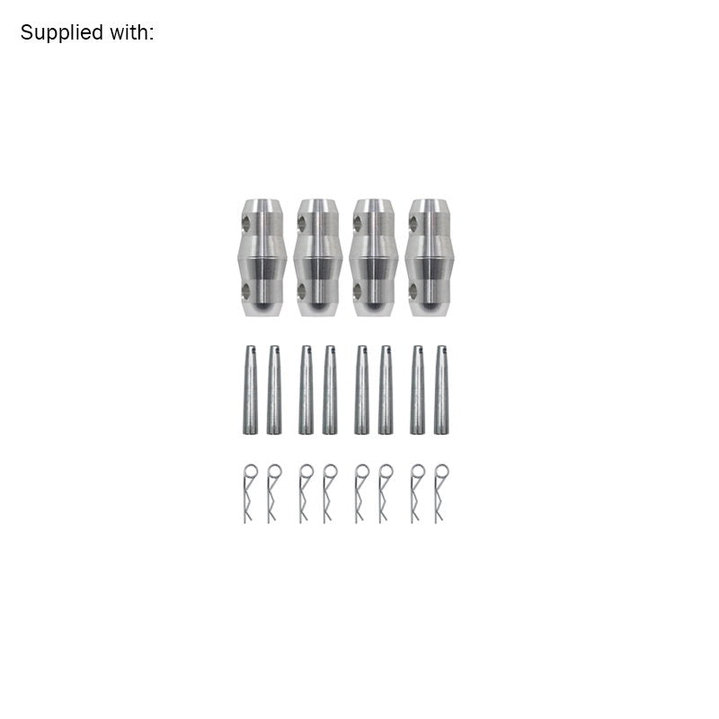 Global Truss F33 Standard 0.5m Truss - Back Panel and Connections