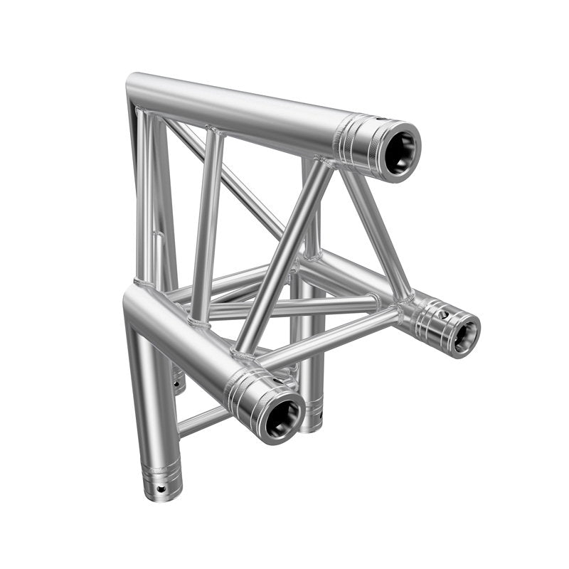 Global Truss F33 Standard 2 Way 90 Degree Corner Apex Out - Back Panel and Connections