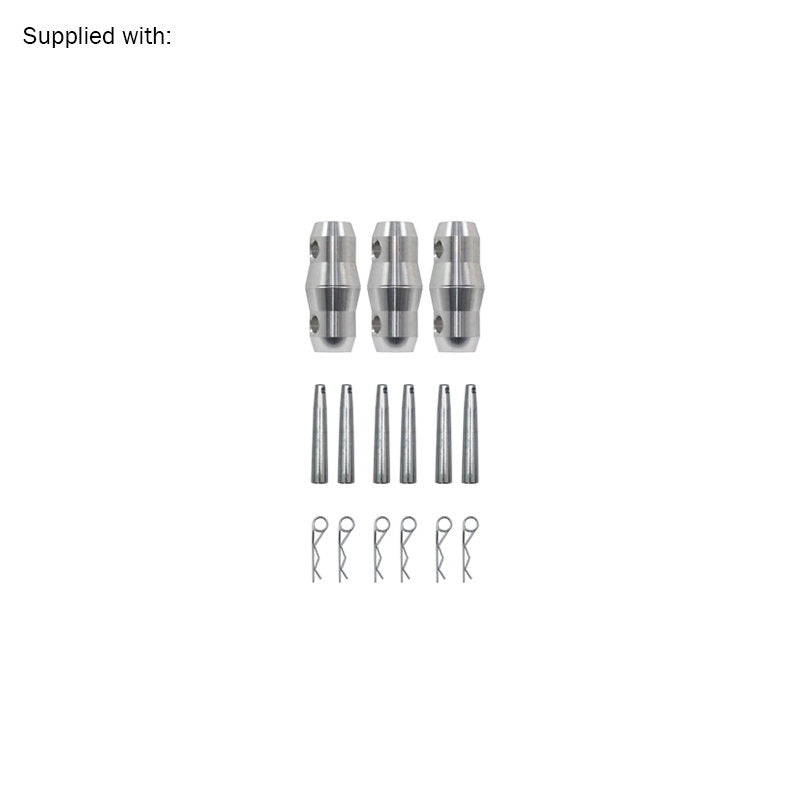 Global Truss F33 Standard 2 Way 90 Degree Corner Apex In - Back Panel and Connections