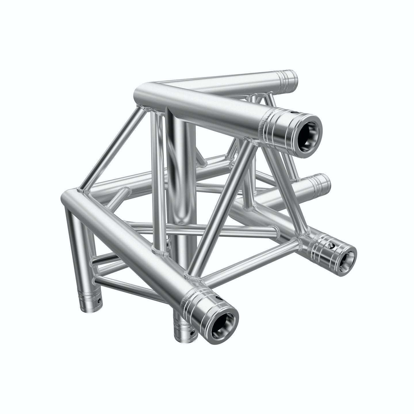 Global Truss F33 Standard 3 Way 90 Degree Corner R/H Apex Up - Back Panel and Connections