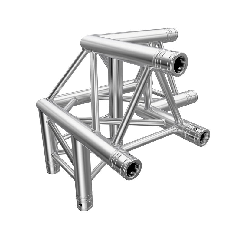 Global Truss F33 Standard 3 Way 90 Degree Corner L/H Apex Up - Alternate View 1