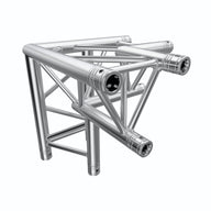 Global Truss F33 Standard 3 Way 90 Degree Corner R/H Apex Down - Back Panel and Connections
