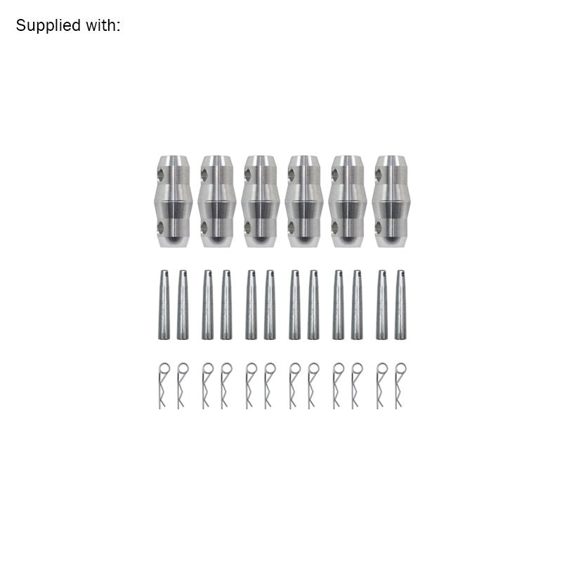 Global Truss F33 Standard Horizontal T Piece - Back Panel and Connections