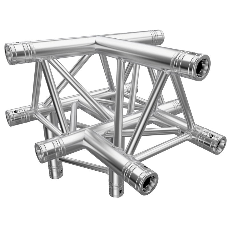 Global Truss F33 Standard 4 Way T Piece Apex Up - Back Panel and Connections