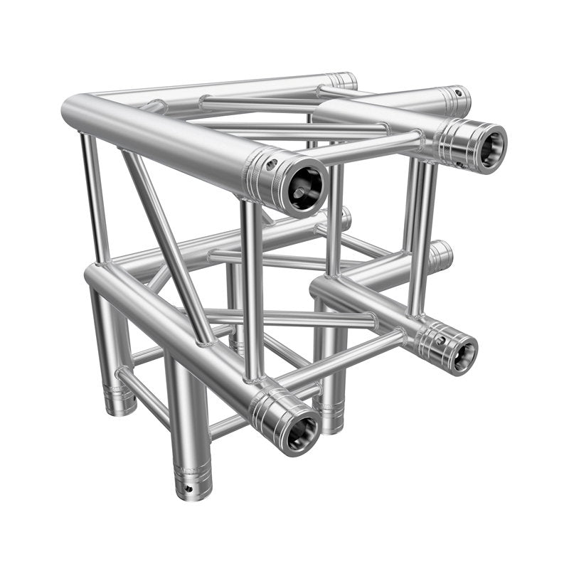 Global Truss F34 Standard 3 Way 90 Degree Corner (4126-30) - Alternate View 1