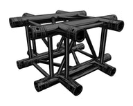 Global Truss F34 4 Way Cross Piece Stage Black - Main View