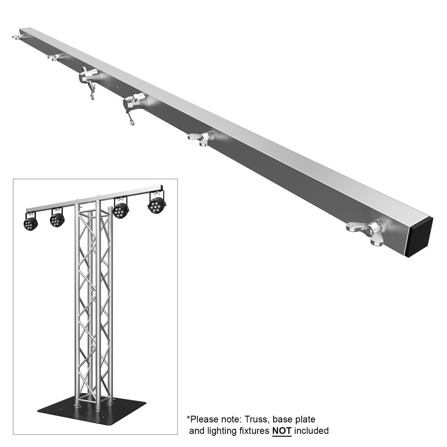 Global Truss T-Bar Silver for F32-F34 - Alternate View 1