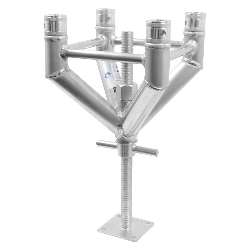 Global Truss F34 Standard Spindle Foot (4 into 1 + screwjack) - Main View