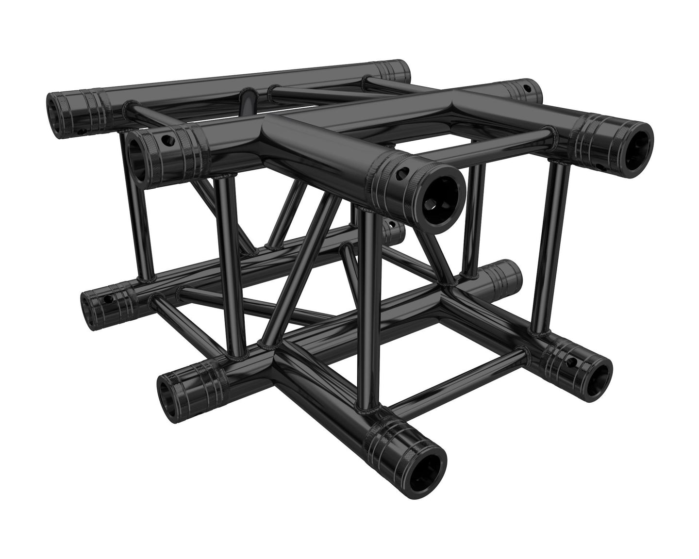 Global Truss F34 Standard T Piece Stage Black - Main View