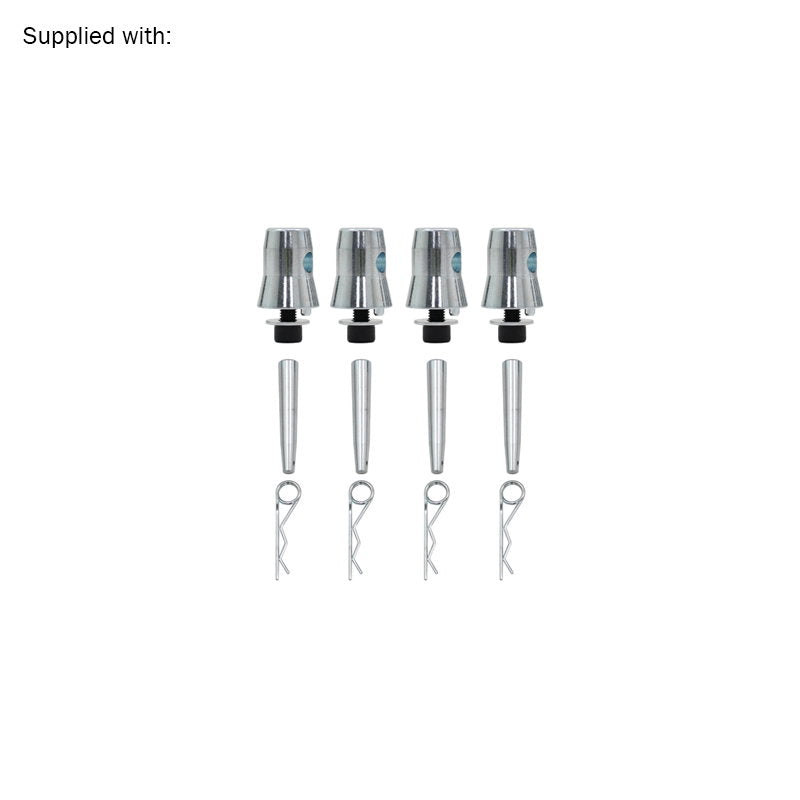 Global Truss F34 PL Ground Support Pulley Top Aluminium - Main View