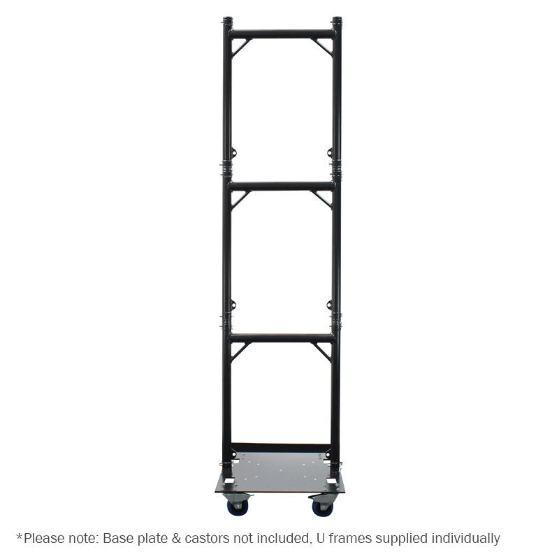 Global Truss F31PL Modular U Frame Stage Black 760 x 500mm (F62076E PL) - Alternate View 3
