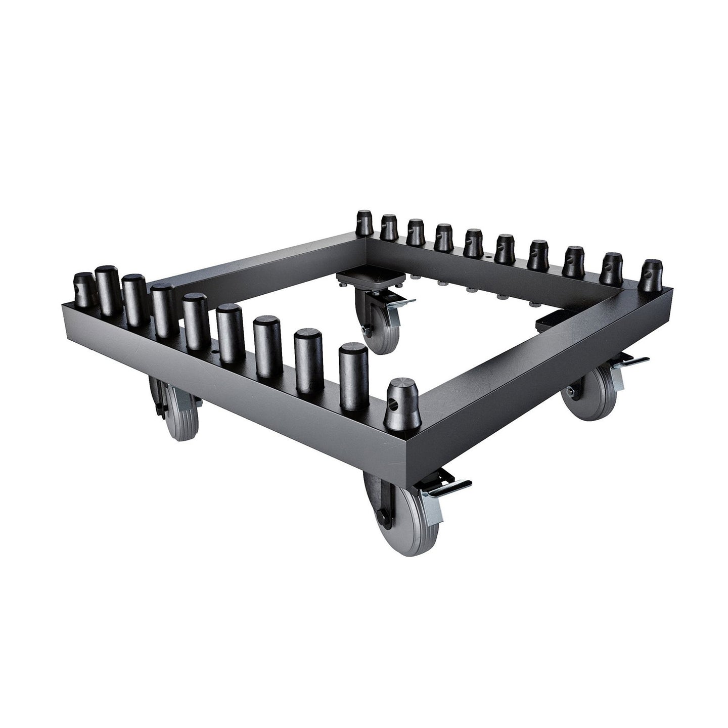 Global Truss F31PL Modular U Frame Stage Black Dolly 500mm - Alternate View 1