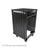 Global Truss F31PL Modular U Frame Stage Black Dolly 500mm - Back Panel and Connections