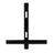 Global Truss F31PL Modular T Piece Drop Arm Stage Black 500mm (MOD05AB PL) - Main View