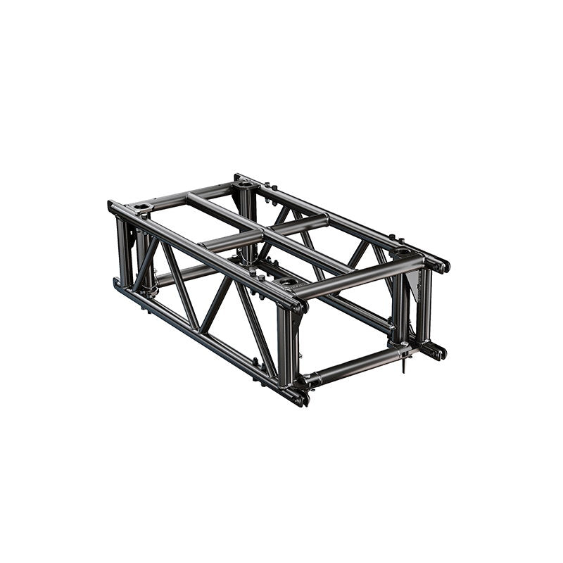 Global Truss Pre Rig Truss 1.2m Stage Black - Back Panel and Connections