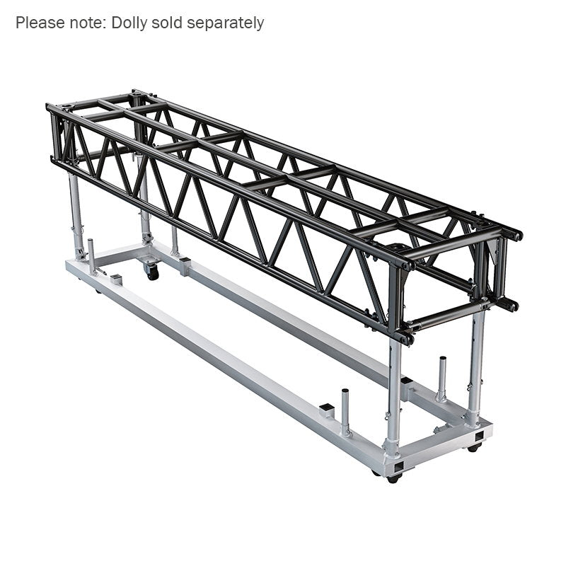 Global Truss Pre Rig Truss 3.2m Stage Black - Back Panel and Connections