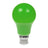 Prolite 6W Dimmable LED Polycarbonate GLS Lamp BC Green - Main View