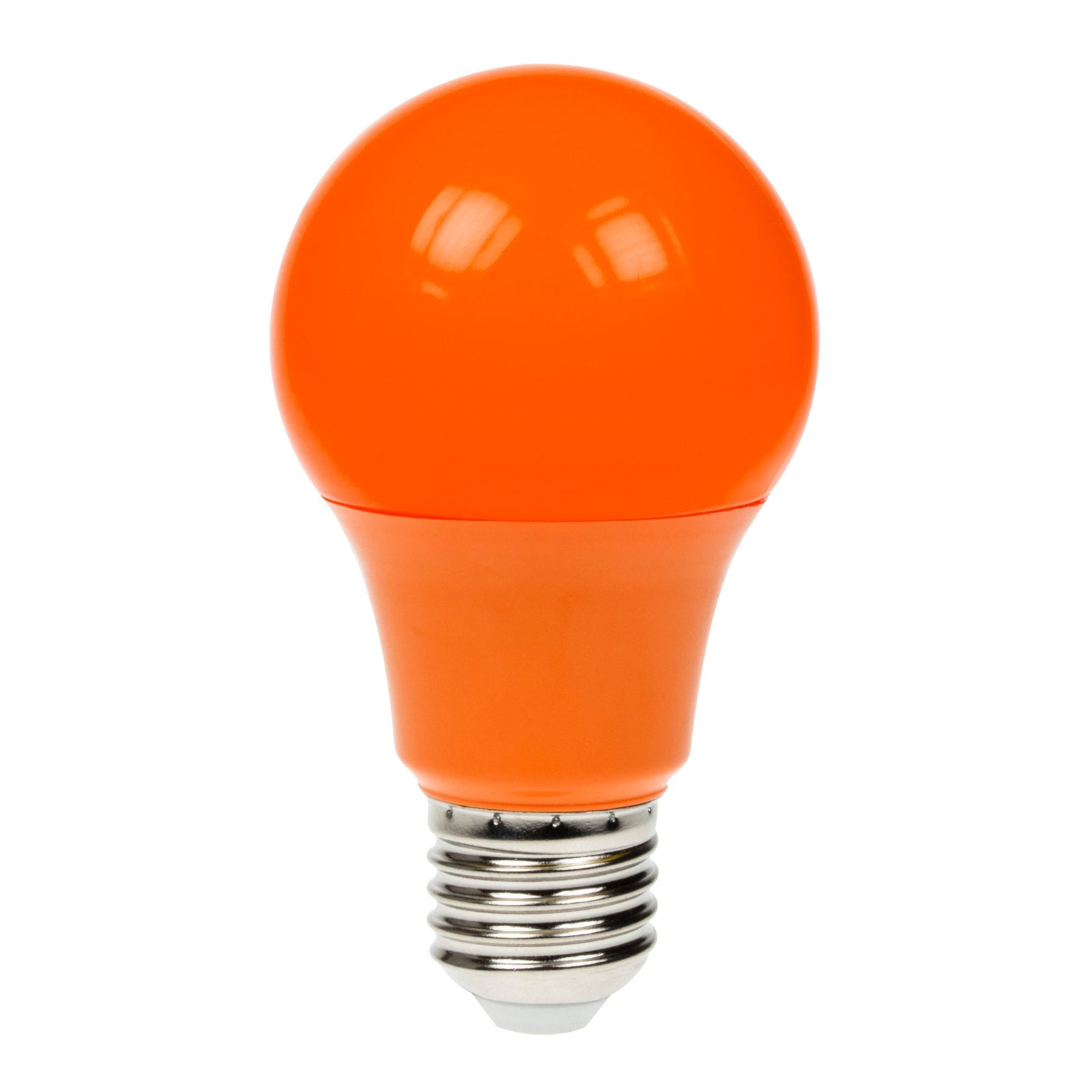 Prolite 6W Dimmable LED Polycarbonate GLS Lamp ES Orange - Main View
