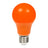 Prolite 6W Dimmable LED Polycarbonate GLS Lamp ES Orange - Main View