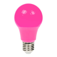 Prolite 6W Dimmable LED Polycarbonate GLS Lamp ES Pink - Main View
