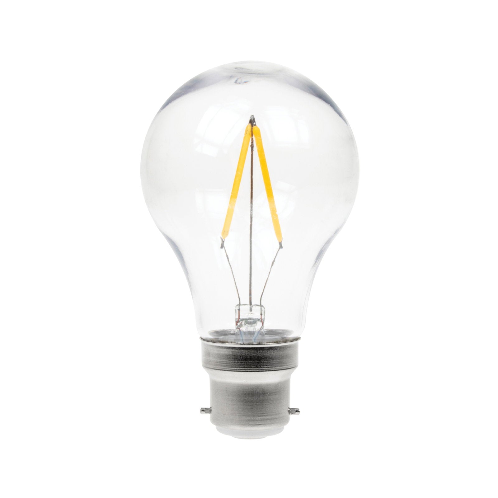 Prolite 2W Dimmable LED Filament GLS Polycarbonate Lamp 2700K BC - Main View