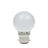 Prolite 1.5W LED Polycarbonate Golf Ball Lamp BC 3000K White - Back Panel and Connections