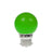 Prolite 1.5W LED Polycarbonate Golf Ball Lamp BC Green - Main View