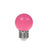 Prolite 1.5W LED Polycarbonate Golf Ball Lamp ES Pink - Alternate View 1