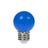 Prolite 1.5W LED Polycarbonate Golf Ball Lamp ES Blue - Back Panel and Connections