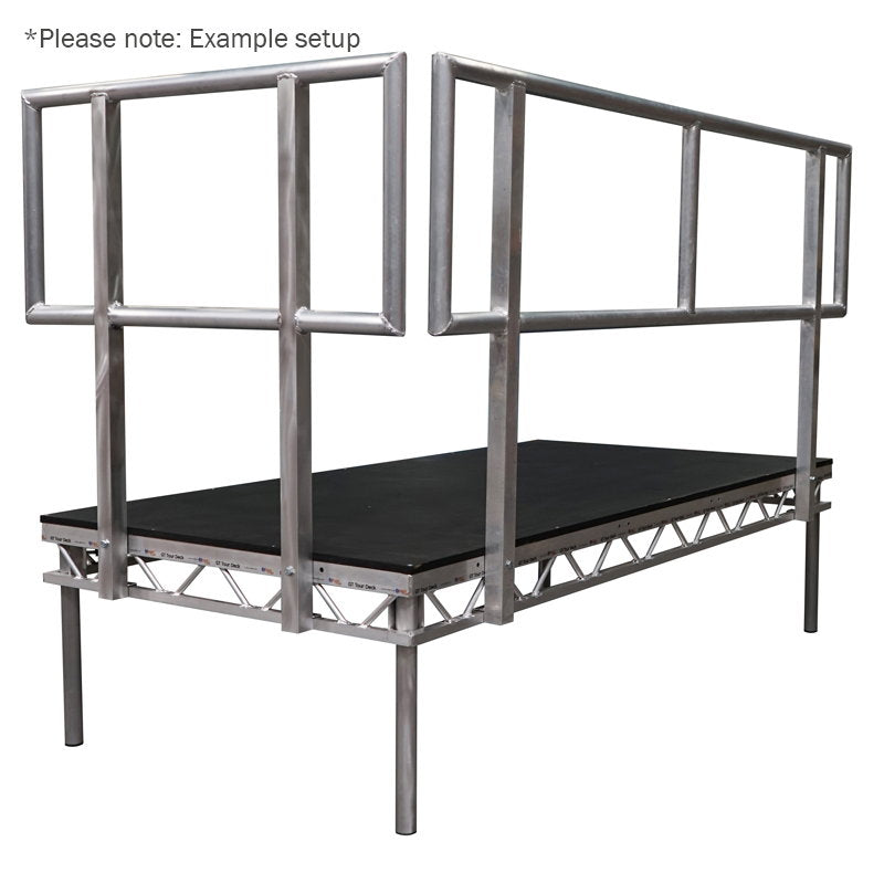 Global Truss GT Tour Deck 2ft Handrail - Main View
