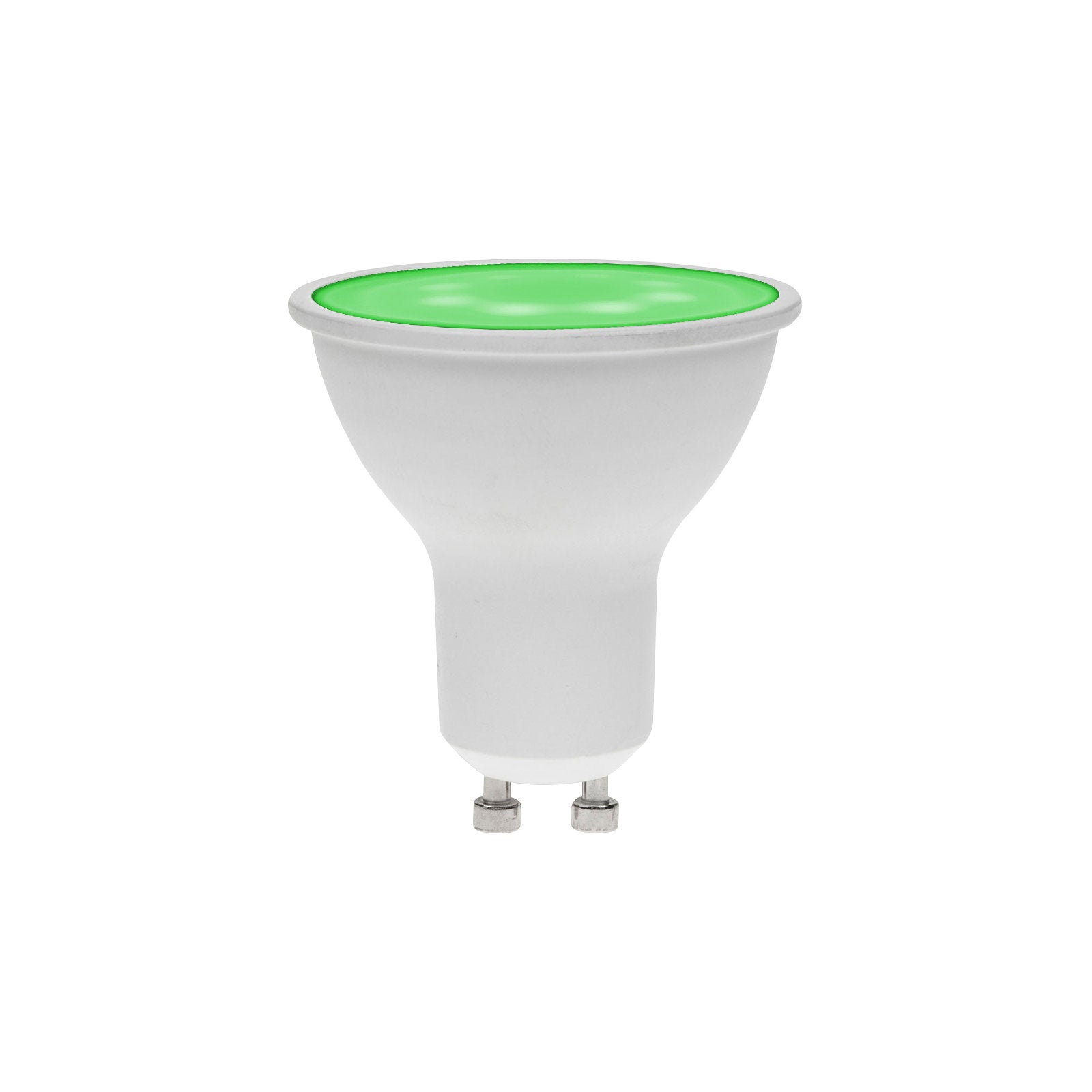 Prolite 7W Dimmable LED GU10 Lamp Green - Back Panel and Connections