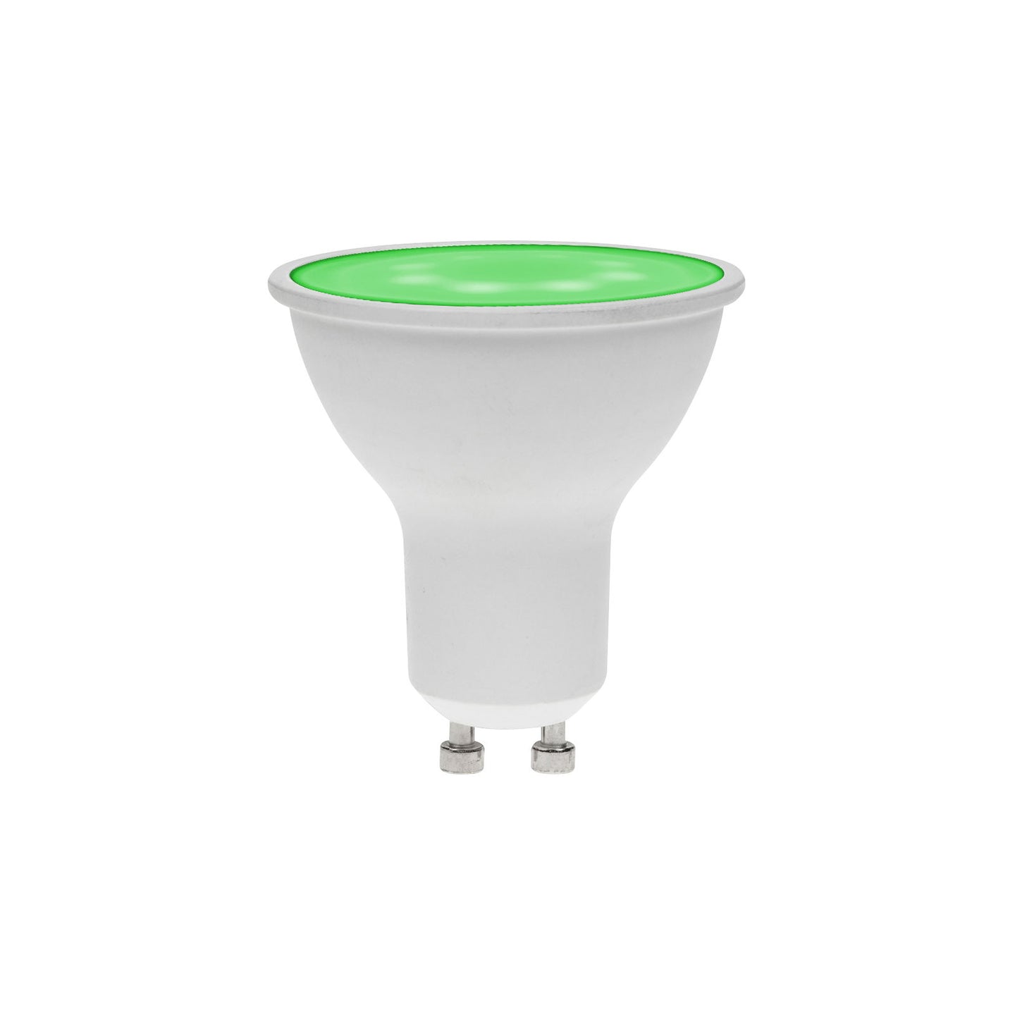 Prolite 7W Dimmable LED GU10 Lamp Green - Back Panel and Connections