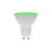 Prolite 7W Dimmable LED GU10 Lamp Green - Back Panel and Connections