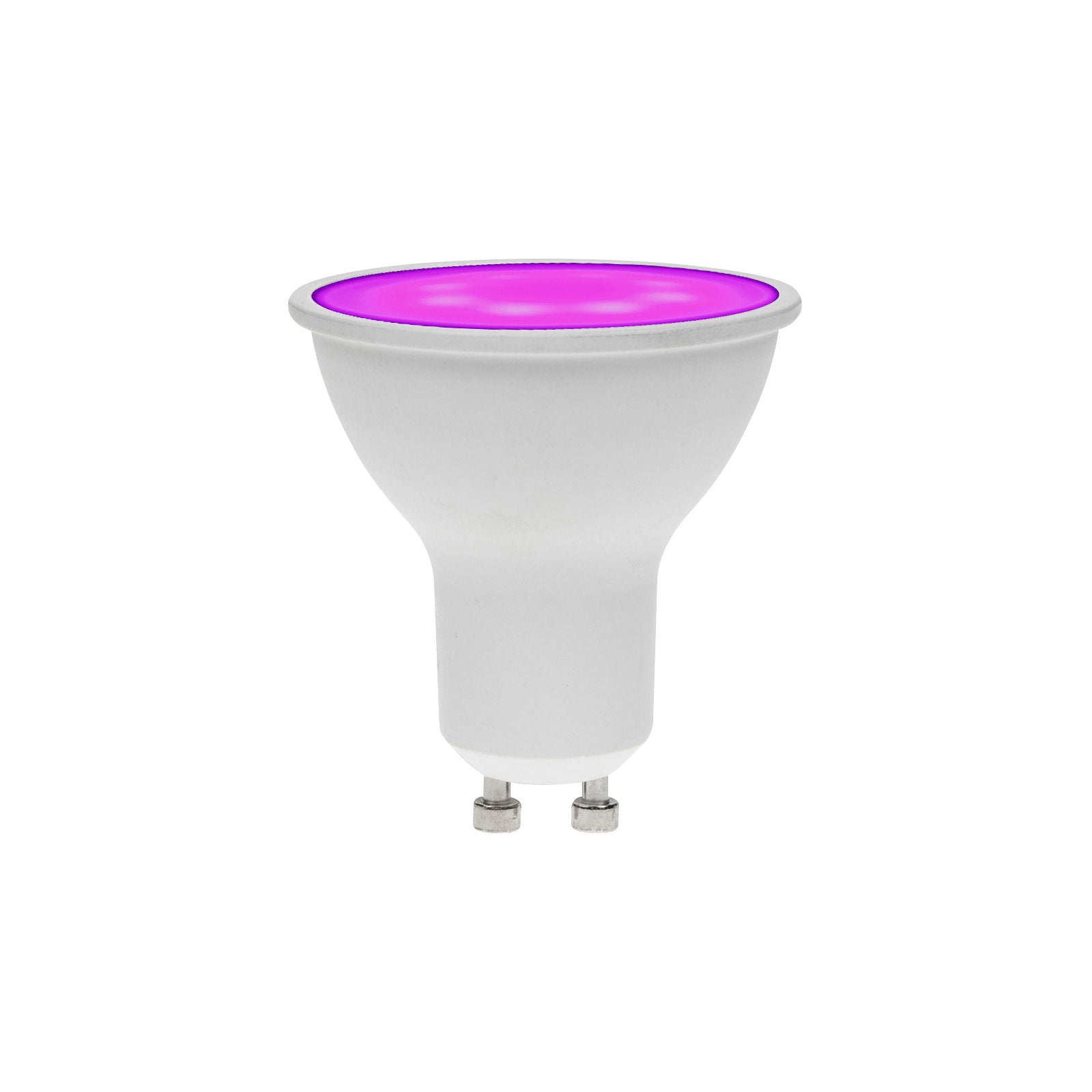 Prolite 7W Dimmable LED GU10 Lamp Magenta - Main View