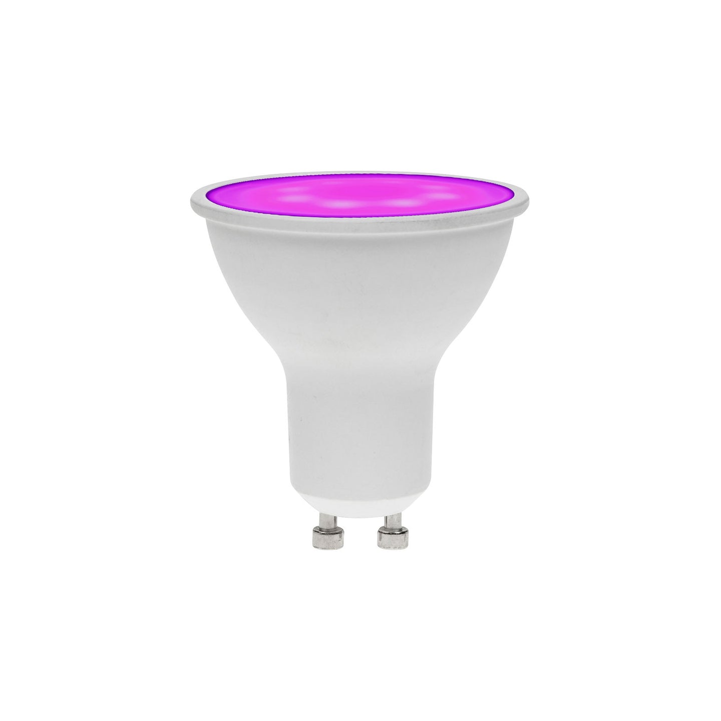 Prolite 7W Dimmable LED GU10 Lamp Magenta - Main View