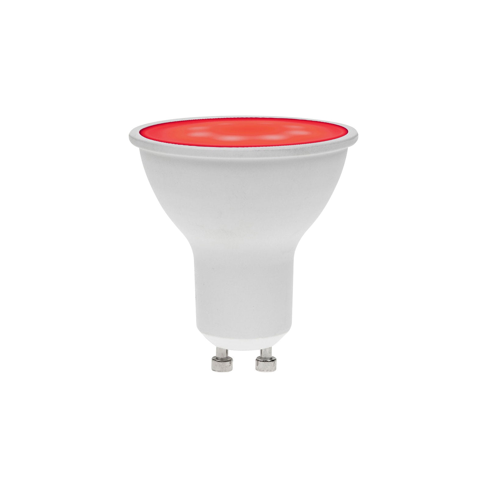 Prolite 7W Dimmable LED GU10 Lamp Red - Back Panel and Connections