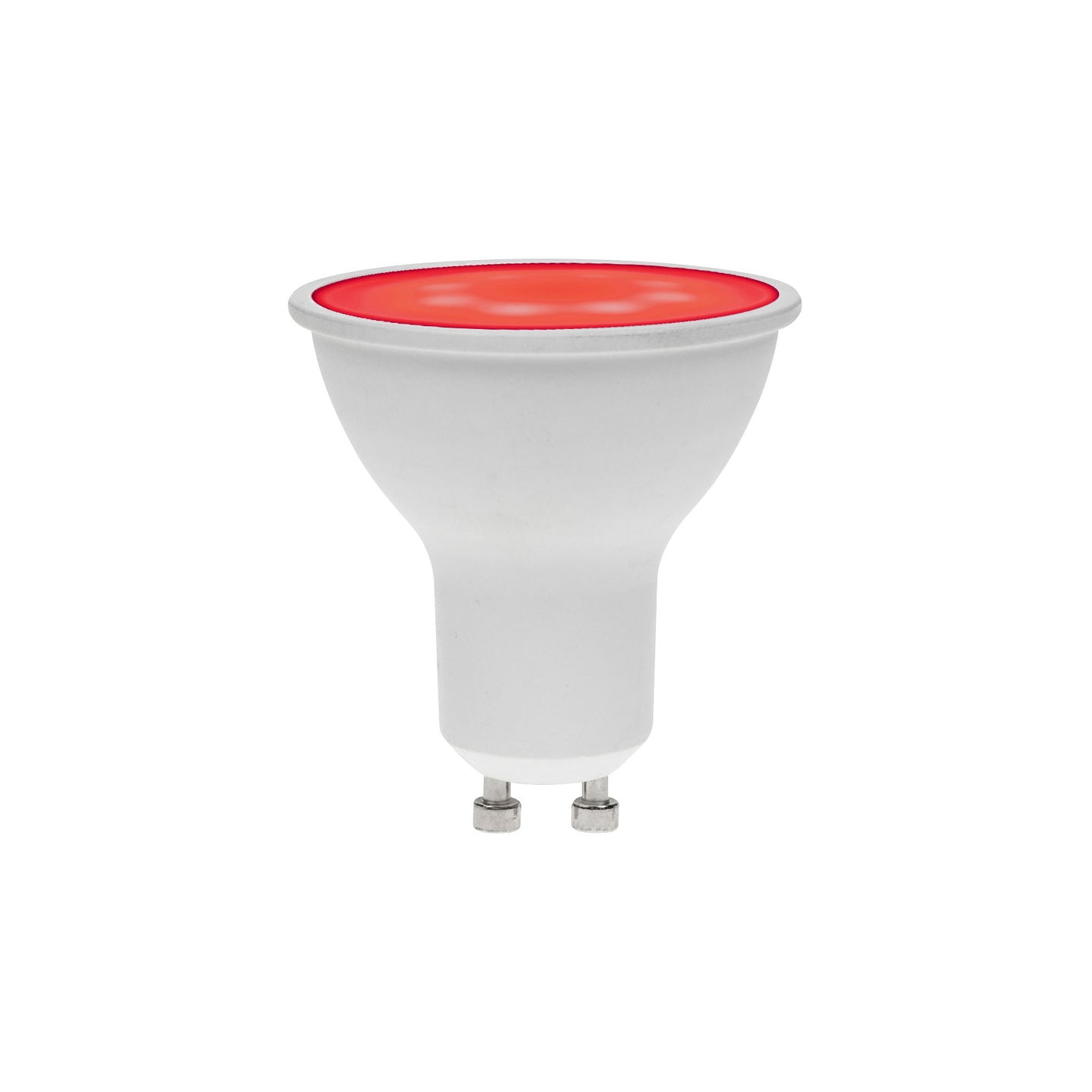 Prolite 7W Dimmable LED GU10 Lamp Red - Back Panel and Connections