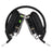 W Audio SDPRO 3-Channel Silent Disco Headphones - Back Panel and Connections