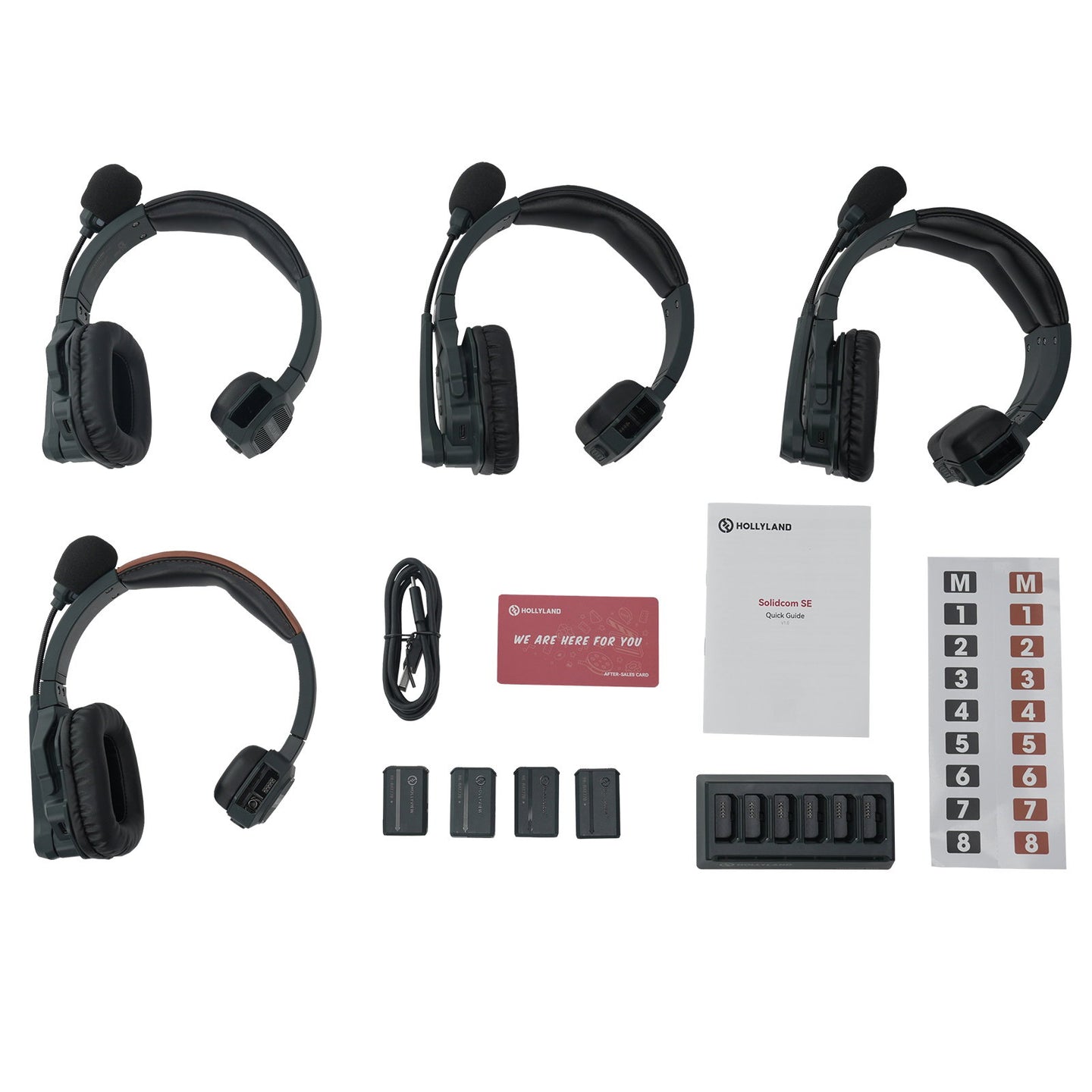 HOLLYLAND 4-Person Comms System Solidcom SE - 4S（Global Version） - Alternate View 1