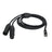HOLLYLAND RJ45 to Dual XLR CAble (CA01) for G51 - Main View