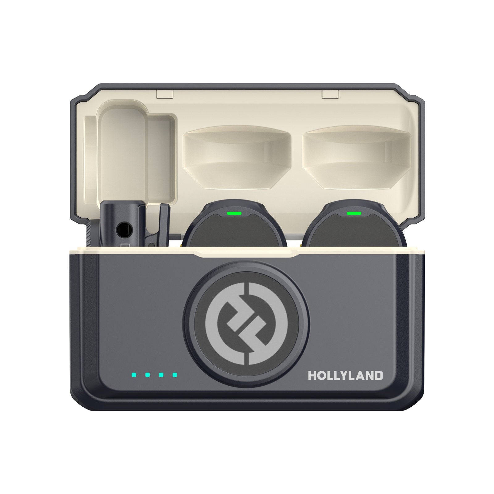 HOLLYLAND Wireless Lavalier Microphone Combo LARK M2 Combo (Shine Charcoal) - Alternate View 3
