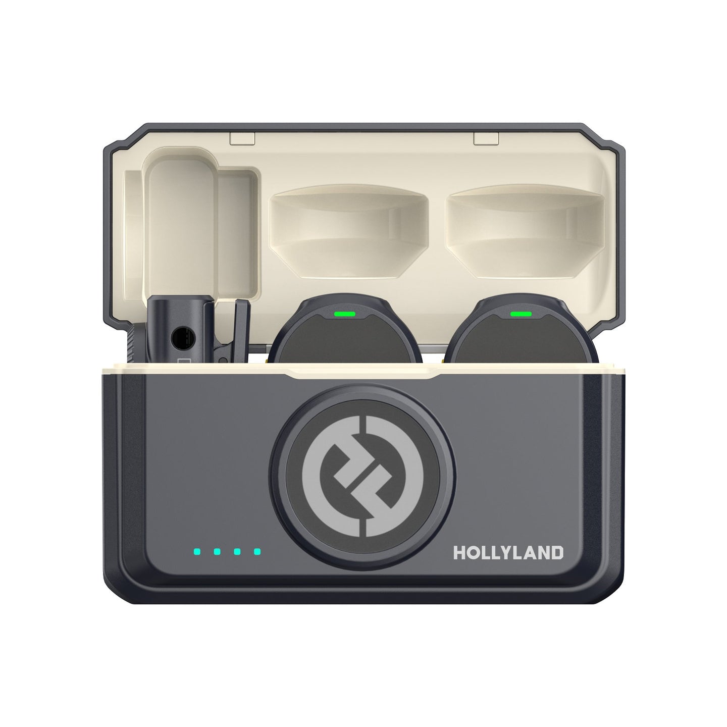 HOLLYLAND Wireless Lavalier Microphone Combo LARK M2 Combo (Shine Charcoal) - Alternate View 3
