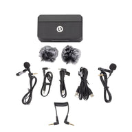 HOLLYLAND Wireless Lavalier Microphone Combo LARK Max Duo (Black) - Alternate View 18