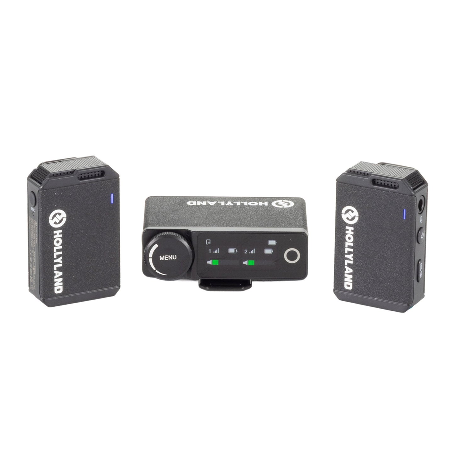 HOLLYLAND Wireless Lavalier Microphone Combo LARK Max Duo (Black) - Alternate View 7