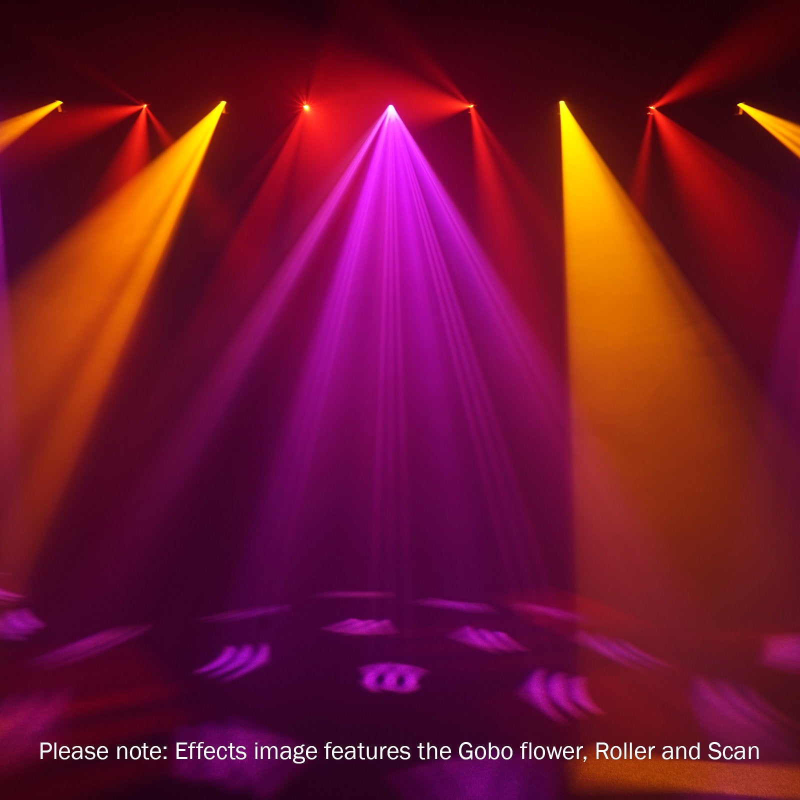 Equinox Helix XP 150W Gobo Flower (White Housing) - Alternate View 9