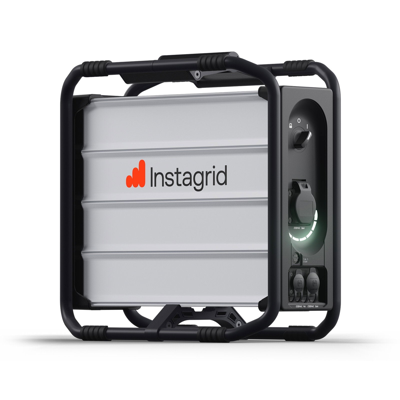 Instagrid Portable Power Supply Instagrid ONE Type G 230V IP54 - Back Panel and Connections