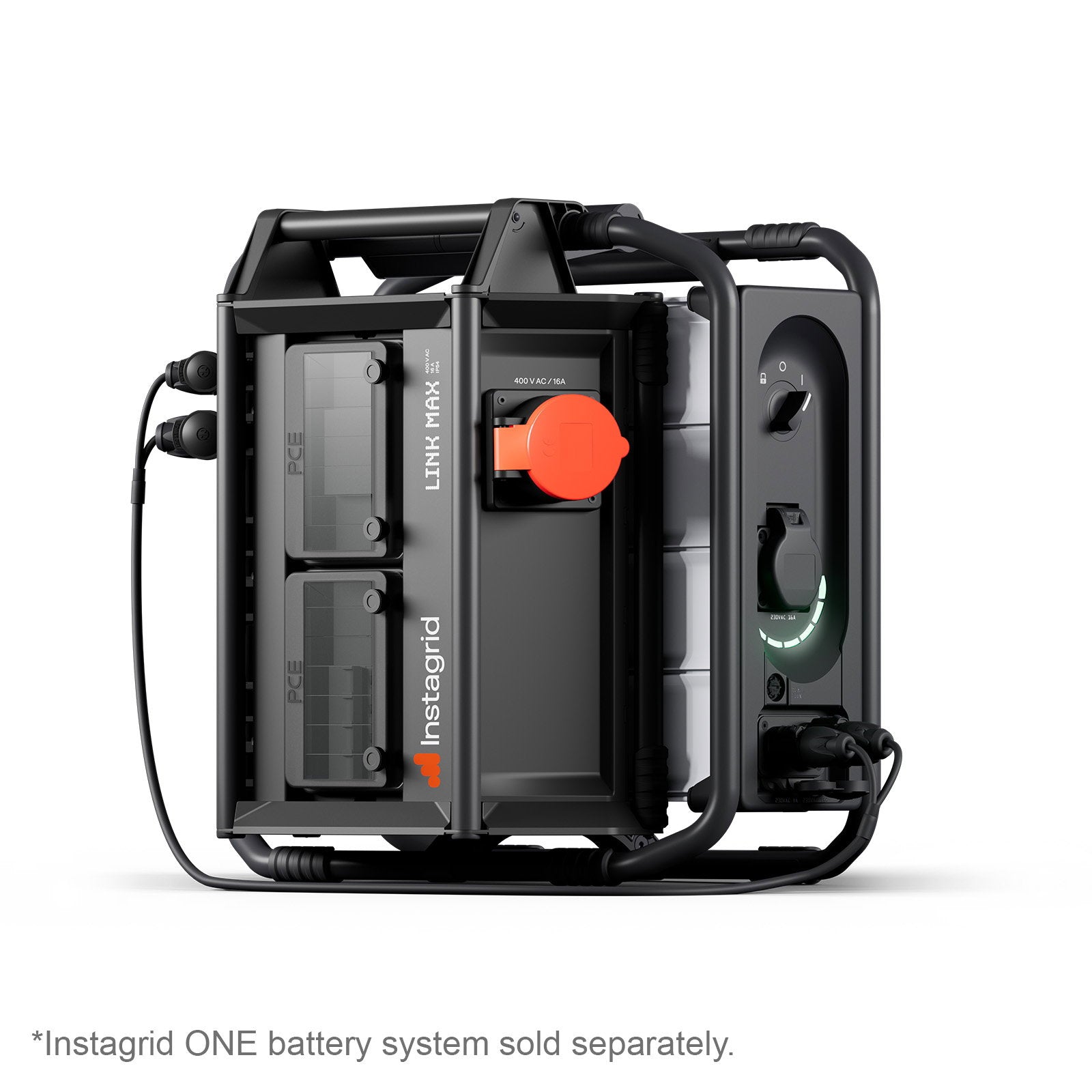 Instagrid Instagrid LINK MAX 400V IP54 - Back Panel and Connections