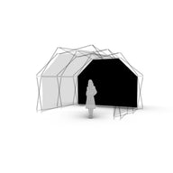 Konligo Arko 470 PES Inner Back Black Membrane - Main View