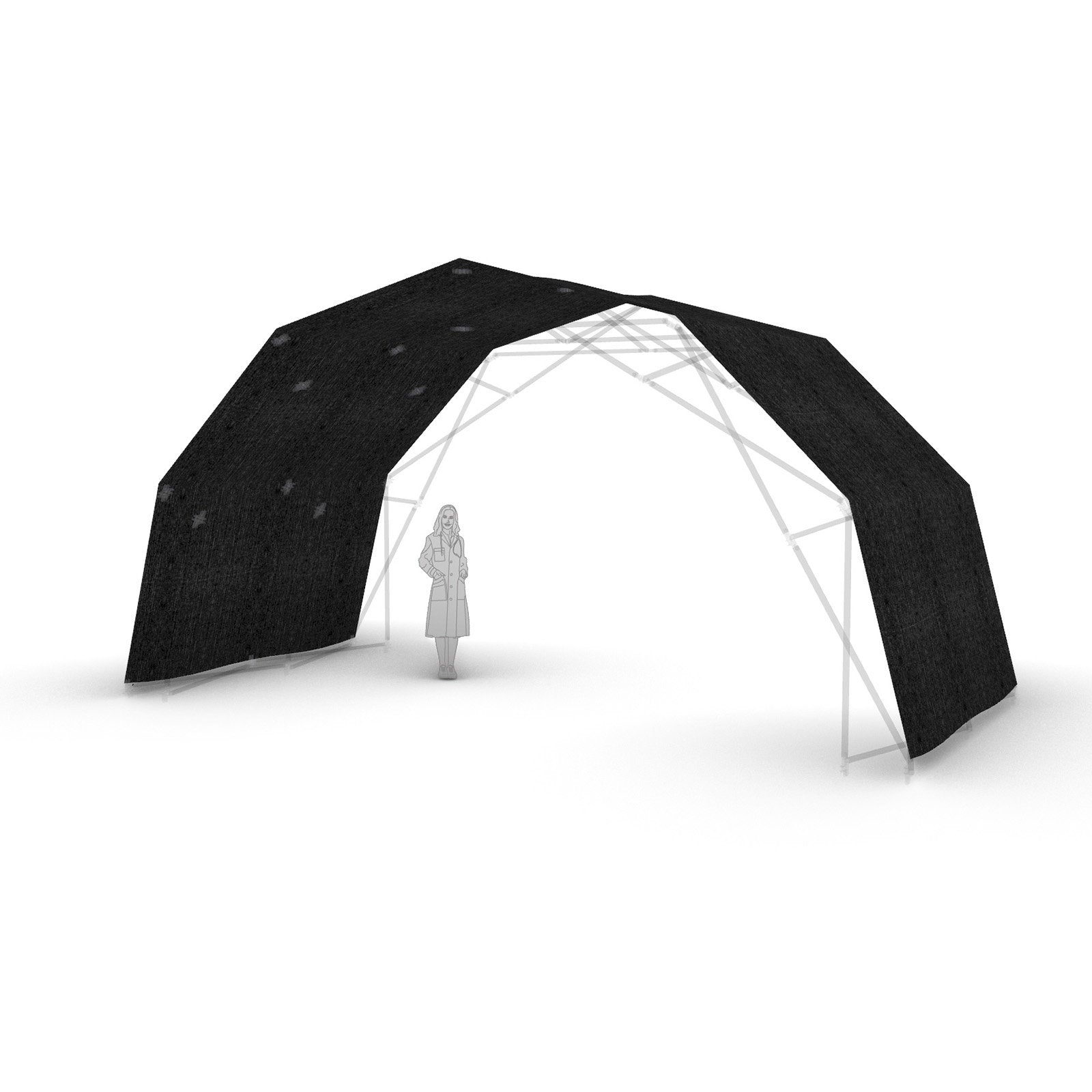 Konligo Fastival PES Outer Roof Black Membrane - Alternate View 1